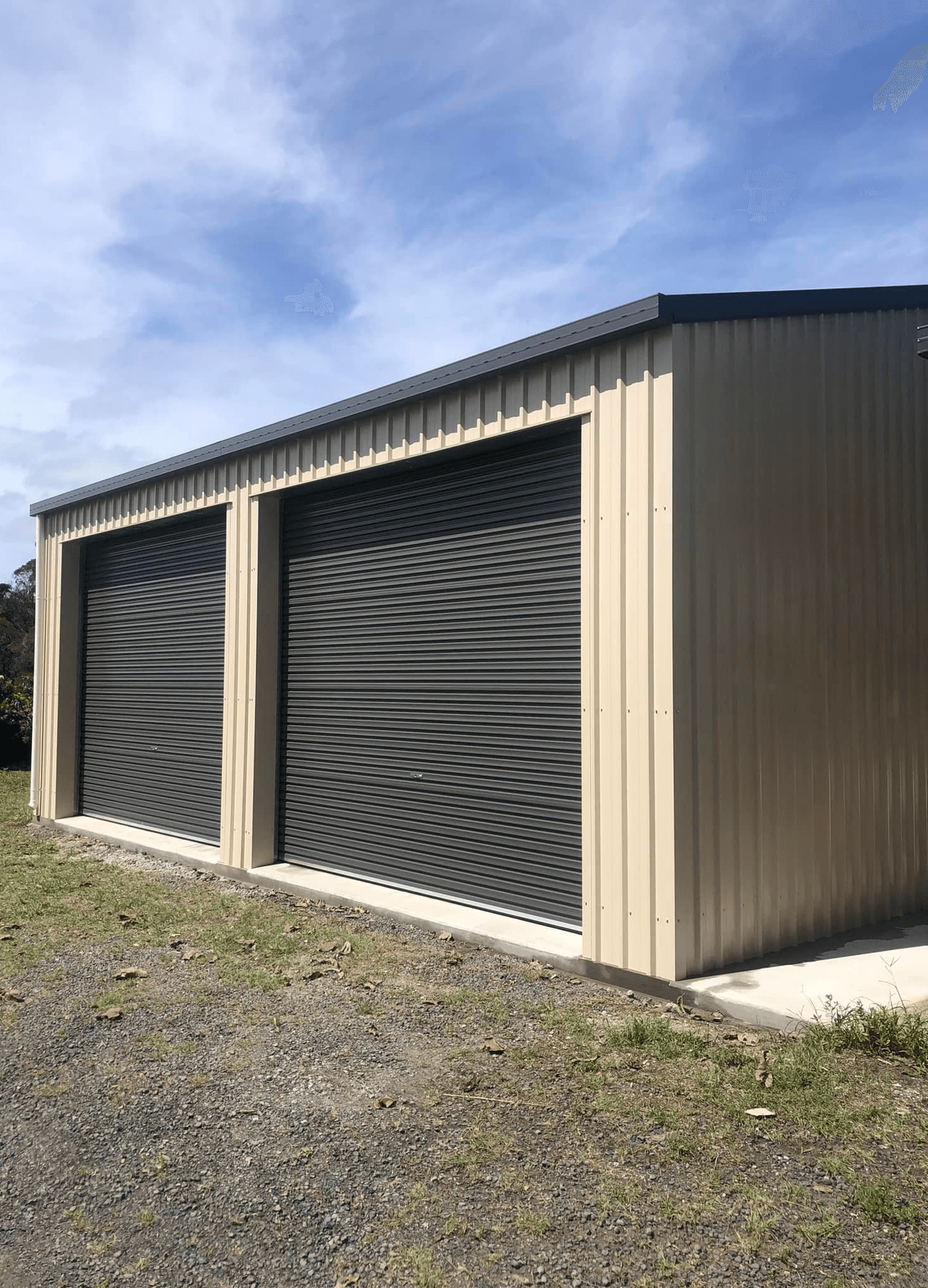 2 Bay Lean-To Shed 7.2m × 6m
