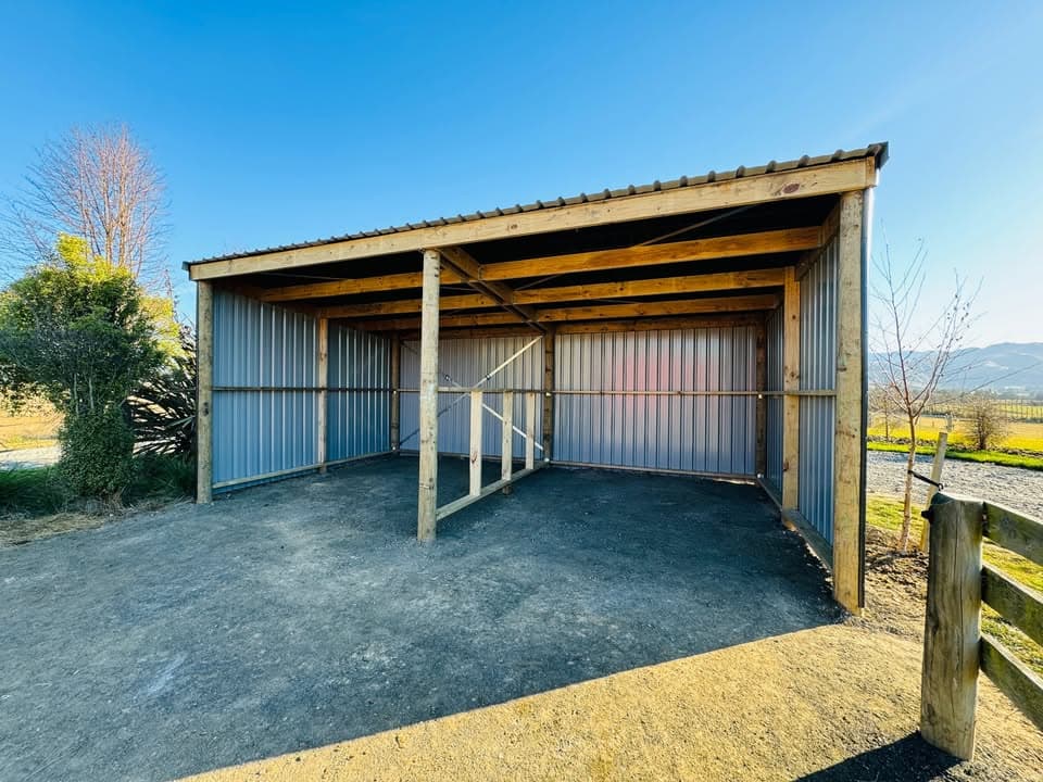 Double Garage 9m × 2.7m