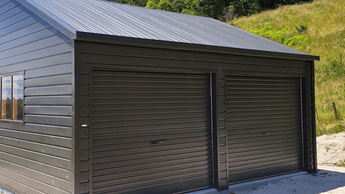 Shed with Lean-To 6m × 12m